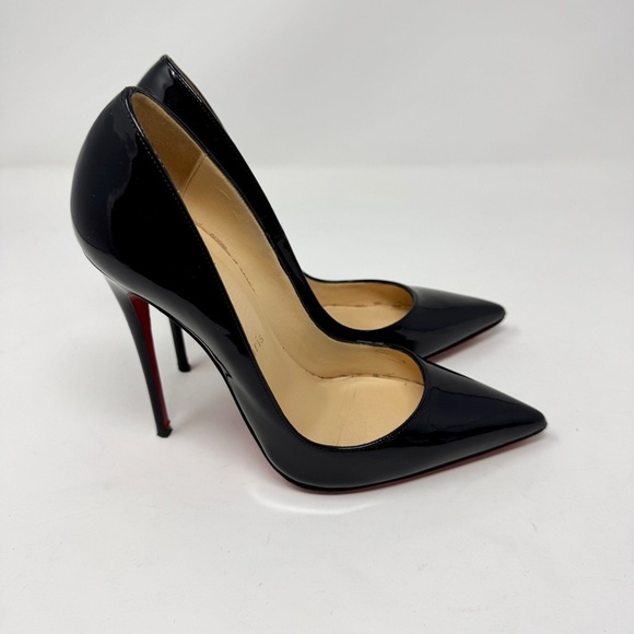 Christian Louboutin Kate 120MM Patent Leather Pumps Patent Heels - Picture 9 of 16